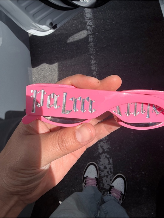 Palm Angels Accessories - Palm angels pink sunglasses